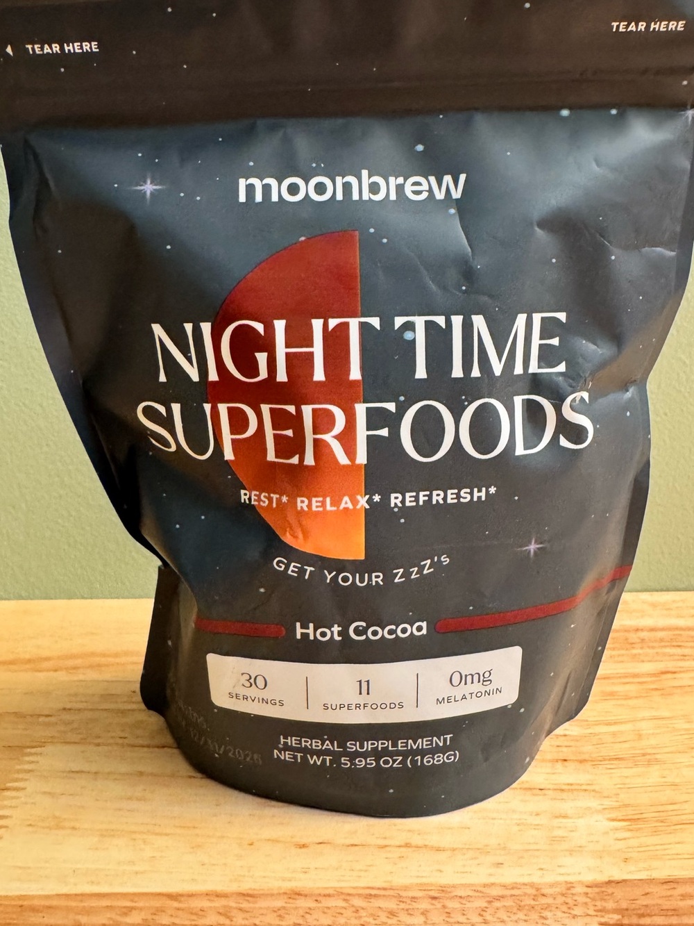 Moonbrew Night Time Superfoods Hot Cocoa